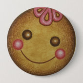 Giant Gingerbread Cookie Button (Vorderseite)