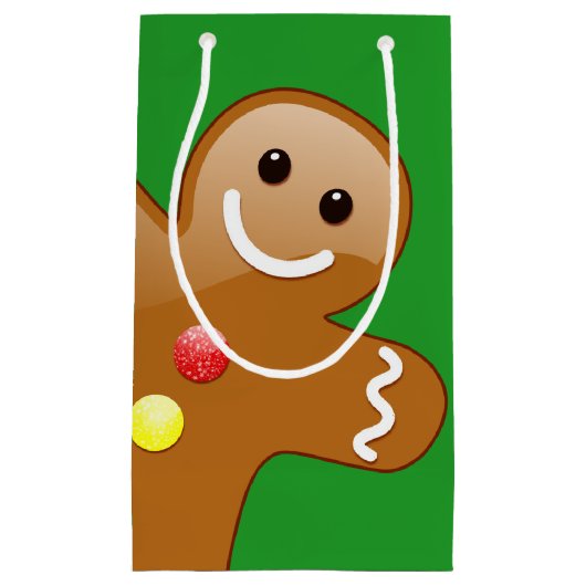 Giant Gingerbread Man Kleine Geschenktüte (Vorderseite)