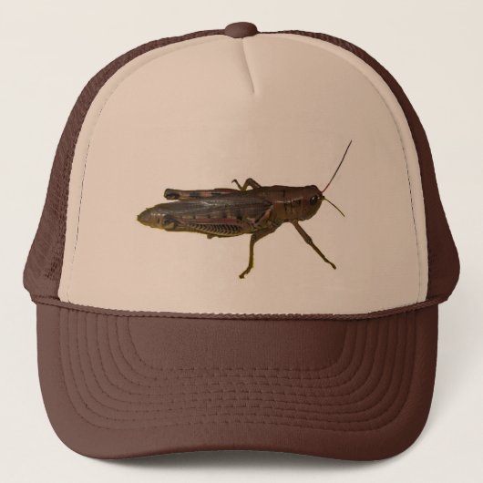 Giant Grasshopper Design Truckerkappe (Vorderseite)