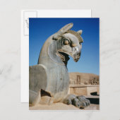 Giant griffin, Persisch, c.516-465 v. Chr. Postkarte (Vorne/Hinten)