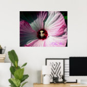 Giant Hibiskus Poster (Heimbüro)