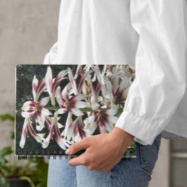 Giant Himalayan Lilies Floral Notebook Notizblock