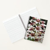 Giant Himalayan Lilies Floral Notebook Notizblock (Innenseite)