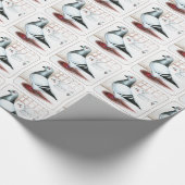 Giant Homer Pigeon 1973 Geschenkpapier (Ecke)