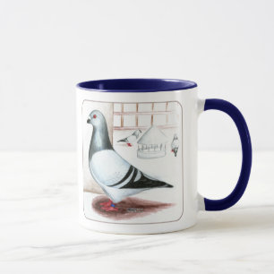 Giant Homer Pigeon 1973 Tasse