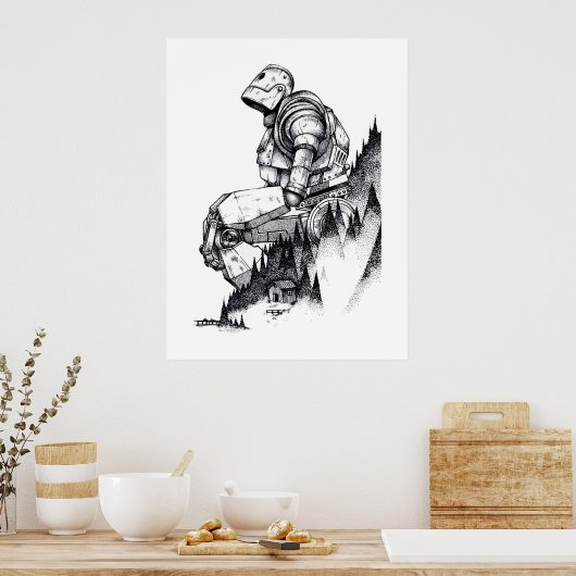 Giant Iron Poster (Küche)