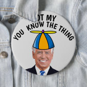 GIANT JOE BIDEN NICHT MEIN PRÄSIDENT THETTON BUTTON (Beispiel)
