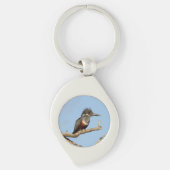 Giant Kingfisher Schlüsselanhänger (Vorderseite)
