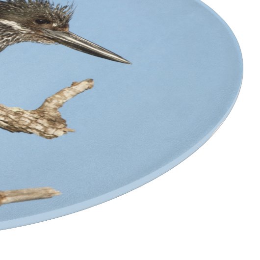 Giant Kingfisher Schneidebrett (Ecke)