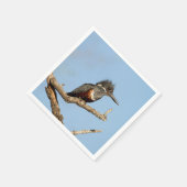 Giant Kingfisher Serviette (Ecke)