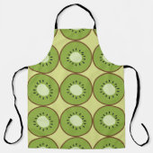 Giant Kiwifruit Kiwis Niedlich moderne Kunst Schürze (Vorderseite)