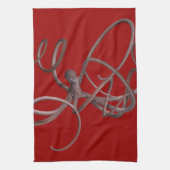 Giant Kraken Geschirrtuch (Vertikal)