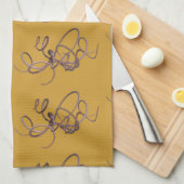 Giant Kraken Handtuch (Viertel Falte)