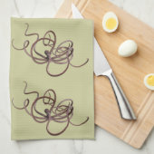 Giant Kraken Küchentuch (Viertel Falte)