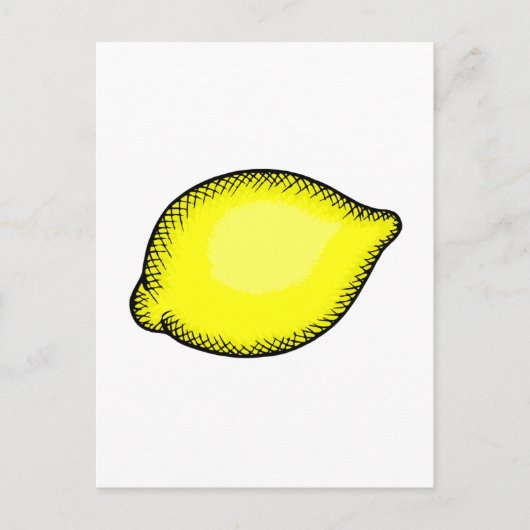 Giant Lemon Postkarte (Vorderseite)