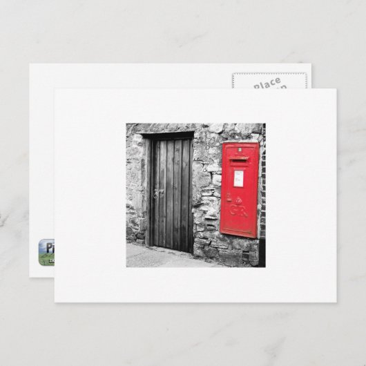 Giant Leterbox Postkarte (Vorne/Hinten)