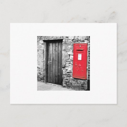 Giant Leterbox Postkarte (Vorderseite)