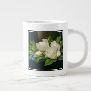 Giant Magnolias on a Blue Velvet Tuch, c.1890 (oi Jumbo-Tasse