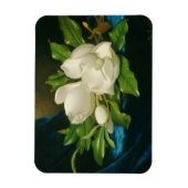 Giant Magnolias on a Blue Velvet Tuch, c.1890 (oi Magnet (Vertikal)