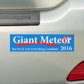 Giant Meteor 2016 Pro & Anti Alles Kandidaten Autoaufkleber (Auf Auto)
