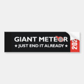 Giant Meteor 2024 Autoaufkleber (Vorne)