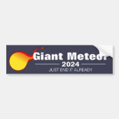 Giant Meteor 2024 Autoaufkleber (Vorne)
