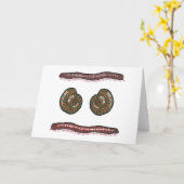 Giant Millipede Karte (Gelbe Blume)