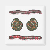 Giant Millipede Magnet (Vorne)