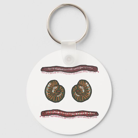 Giant Millipede Schlüsselanhänger (Vorderseite)