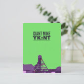 Giant Mine YK:NT Postkarte (Stehend Vorderseite)