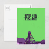 Giant Mine YK:NT Postkarte (Vorne/Hinten)