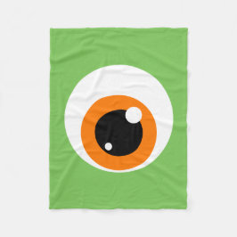 Giant Monster Eye Fleece Blanket