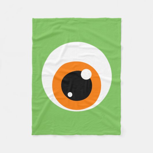 Giant Monster Eye Fleece Blanket (Vorderseite)