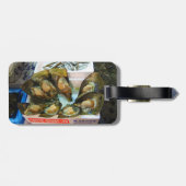 Giant Mussels Tsukiji Fish Market, Tokio, Japan Gepäckanhänger (Rückseite horizontal)