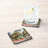 Giant Mussels Tsukiji Fish Market, Tokio, Japan Getränkeuntersetzer (Rechte Seite)