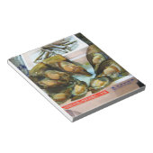 Giant Mussels Tsukiji Fish Market, Tokio, Japan Notizblock (angewinkelt)