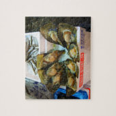 Giant Mussels Tsukiji Fish Market, Tokio, Japan Puzzle (Vertikal)