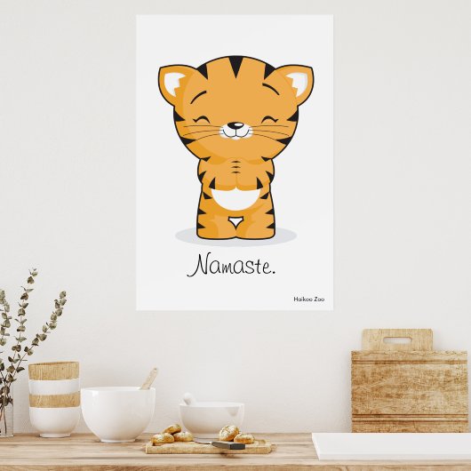 Giant Namaste Poster (Küche)