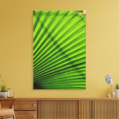 Giant Palm Leaf Pattern Leinwanddruck (Insitu (Wohnzimmer))