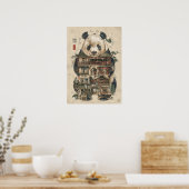 Giant Panda Anatomy Poster | Bildungswissenschaft (Küche)