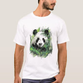Giant Panda Animal World Wildlife Beauty Discovery T-Shirt (Vorderseite)
