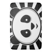 Giant Panda Bear - Adorable black white panda Badematte (Vorderseite Vertikal)