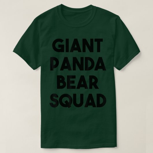 Giant Panda Bear Lover Funny - Gigant Panda Bear S T-Shirt (Design vorne)