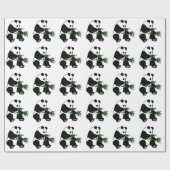 Giant Panda Geschenkpapier (Flach)