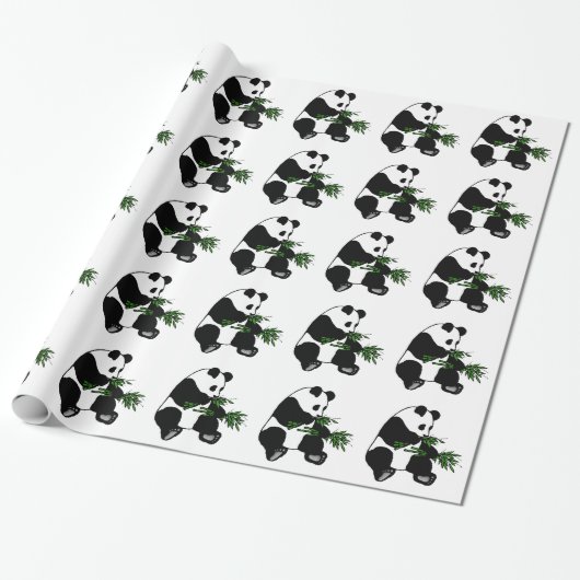 Giant Panda Geschenkpapier (Ungerollt)