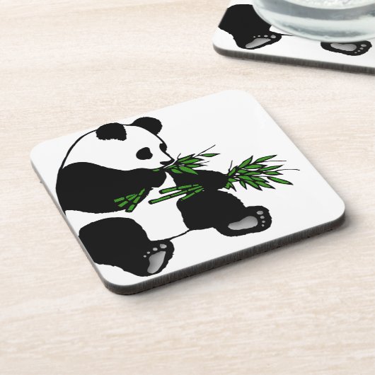 Giant Panda Getränkeuntersetzer (Linke Seite)