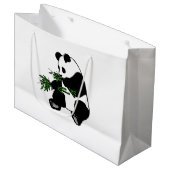 Giant Panda Große Geschenktüte (Vorderseite Schrägansicht)