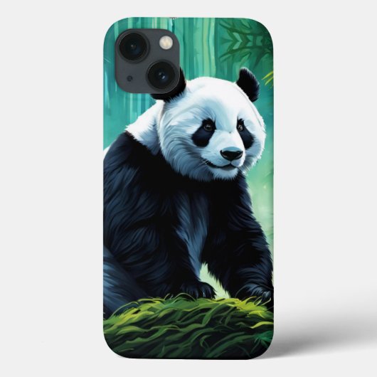 Giant Panda im Bamboo-Wald Case-Mate iPhone Hülle (Rückseite)