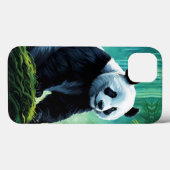 Giant Panda im Bamboo-Wald Case-Mate iPhone Hülle (Rückseite (Horizontal))