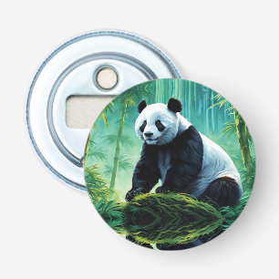 Giant Panda im Bamboo-Wald Flaschenöffner